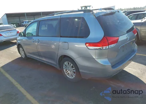 2011 Toyota Sienna Xle V6 из США, поврежденный, VIN 5TDYK3DC6BS005223